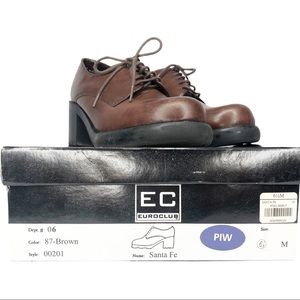 EC Euroclub chunky heel bootie